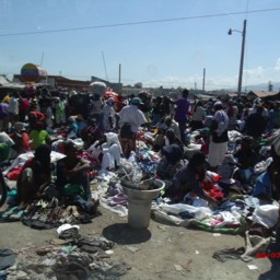 Port Au Prince, Haiti - Cloths sold at open market