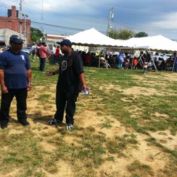 Reaching out in Park Heights - Tent meetings